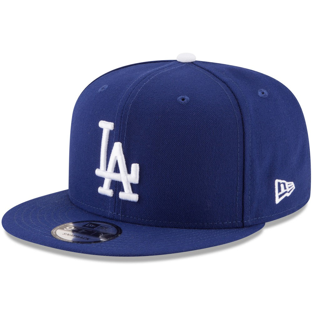 Los Angeles Dodgers New Era Team Color 9FIFTY Snapback Hat Clearance