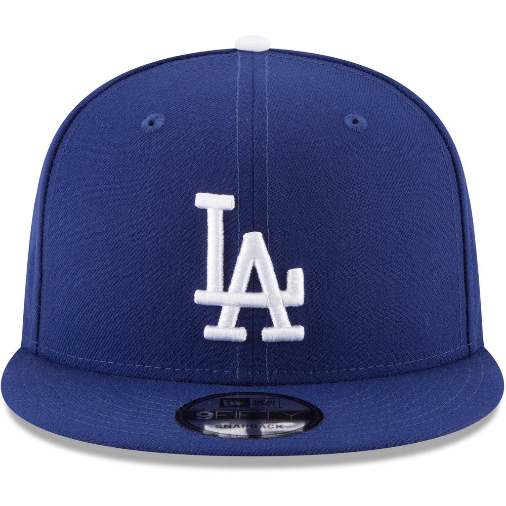 Los Angeles Dodgers New Era Team Color 9FIFTY Snapback Hat Clearance