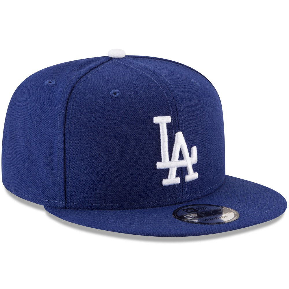 Los Angeles Dodgers New Era Team Color 9FIFTY Snapback Hat Clearance