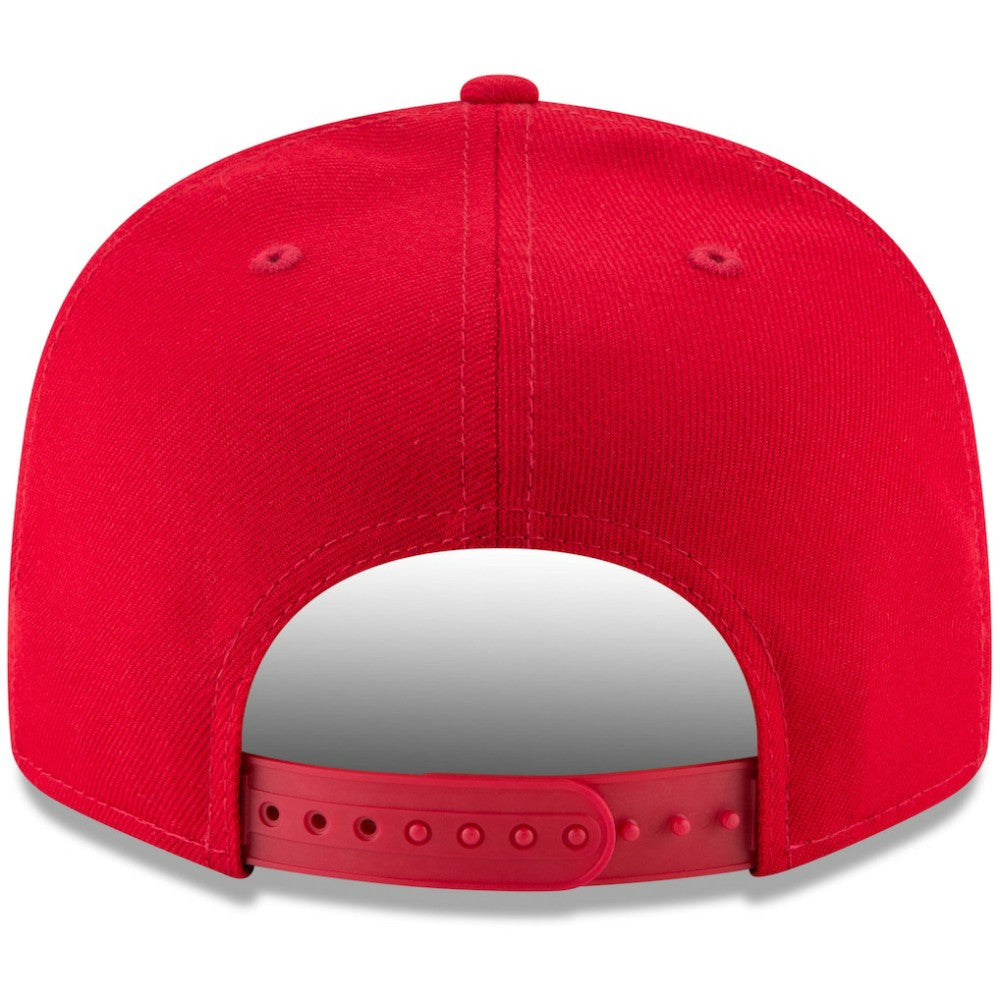 Cincinnati Reds New Era Team Color 9FIFTY Snapback Hat discount