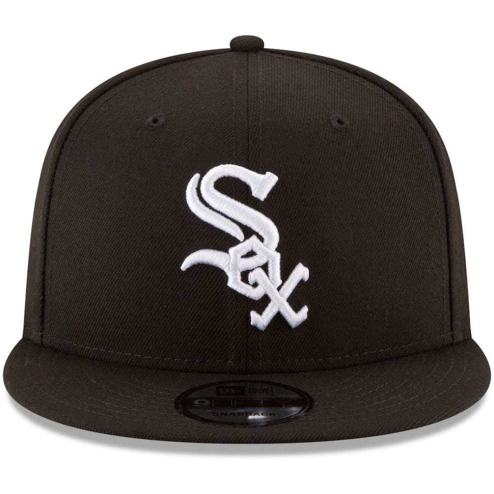 Chicago White Sox New Era Team Color 9FIFTY Snapback Hat Lifestyle