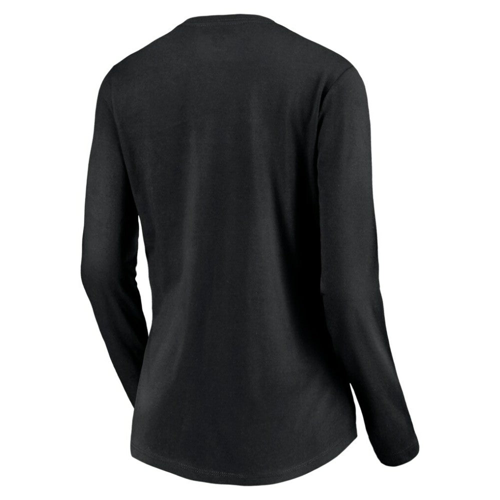 Tampa Bay Rays Women's Cooperstown Collection Wahconah Long Sleeve V-Neck T-Shirt Sale