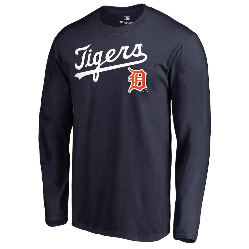 Detroit Tigers Cooperstown Collection Wahconah Long Sleeve T-Shirt On Sale