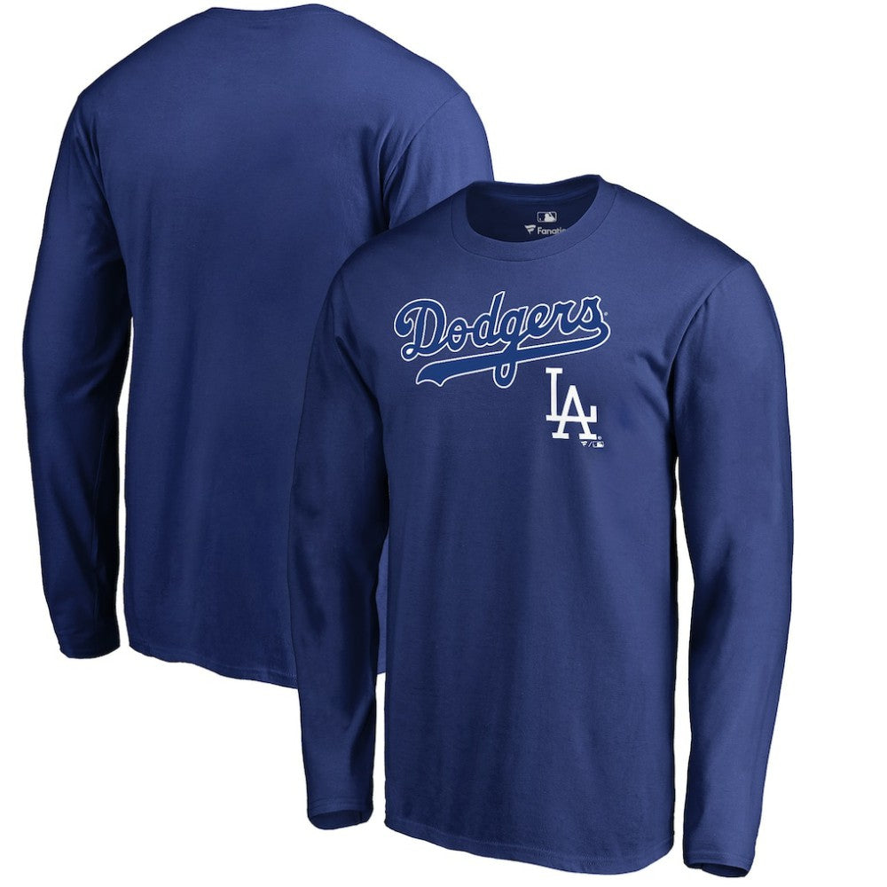 Los Angeles Dodgers Cooperstown Collection Wahconah Long Sleeve T-Shirt Online