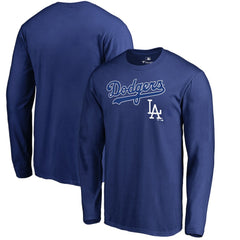 Los Angeles Dodgers Cooperstown Collection Wahconah Long Sleeve T-Shirt Online