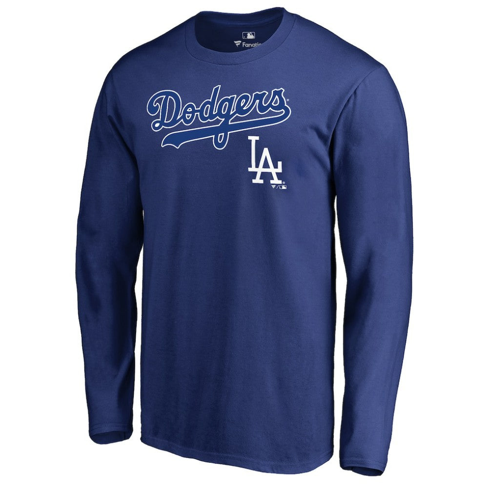 Los Angeles Dodgers Cooperstown Collection Wahconah Long Sleeve T-Shirt Online