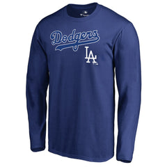 Los Angeles Dodgers Cooperstown Collection Wahconah Long Sleeve T-Shirt Online