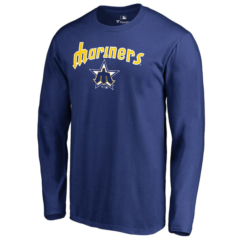Seattle Mariners Cooperstown Collection Wahconah Long Sleeve T-Shirt for sale