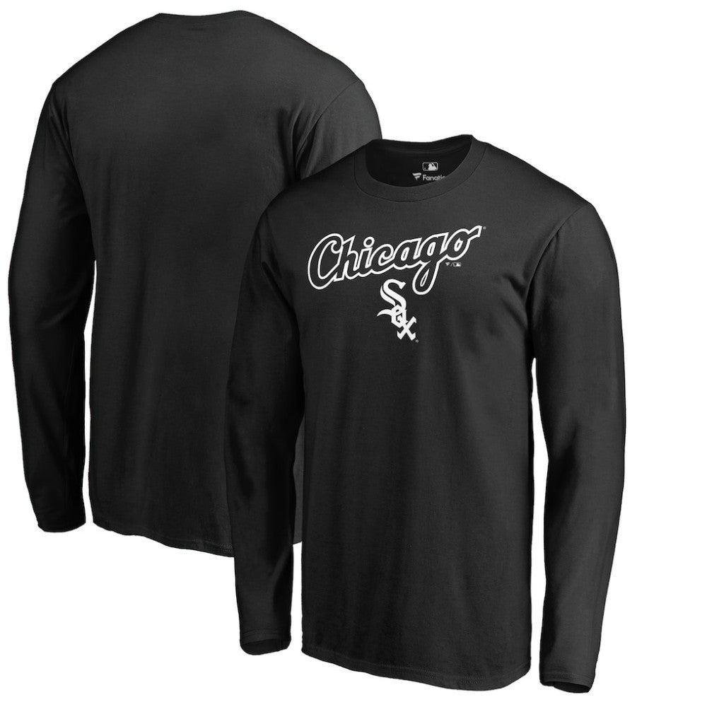 Chicago White Sox Team Lockup Long Sleeve T-Shirt Near Me