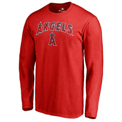 Los Angeles Angels Team Lockup Long Sleeve T-Shirt Lifestyle
