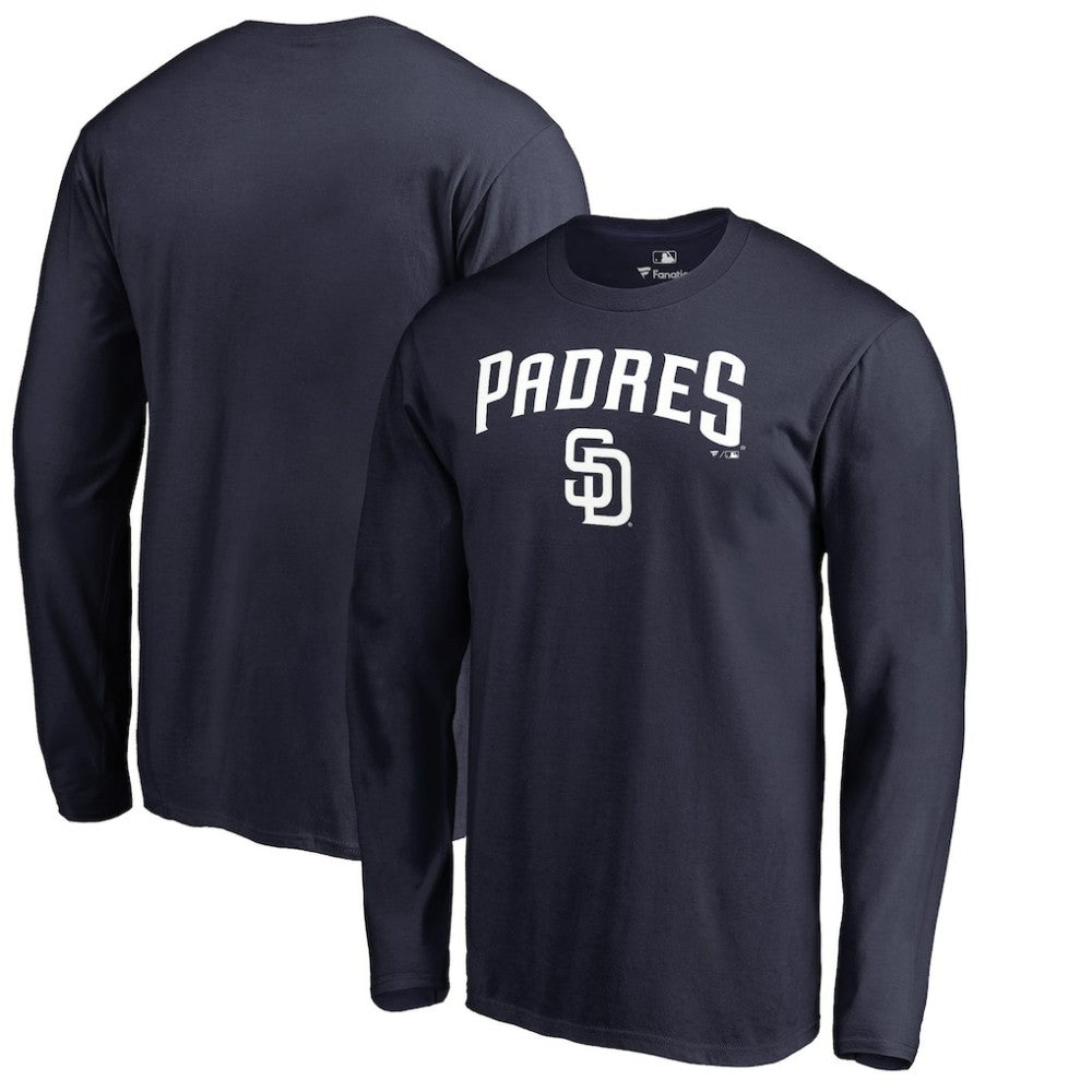 San Diego Padres Team Lockup Long Sleeve T-Shirt Near Me