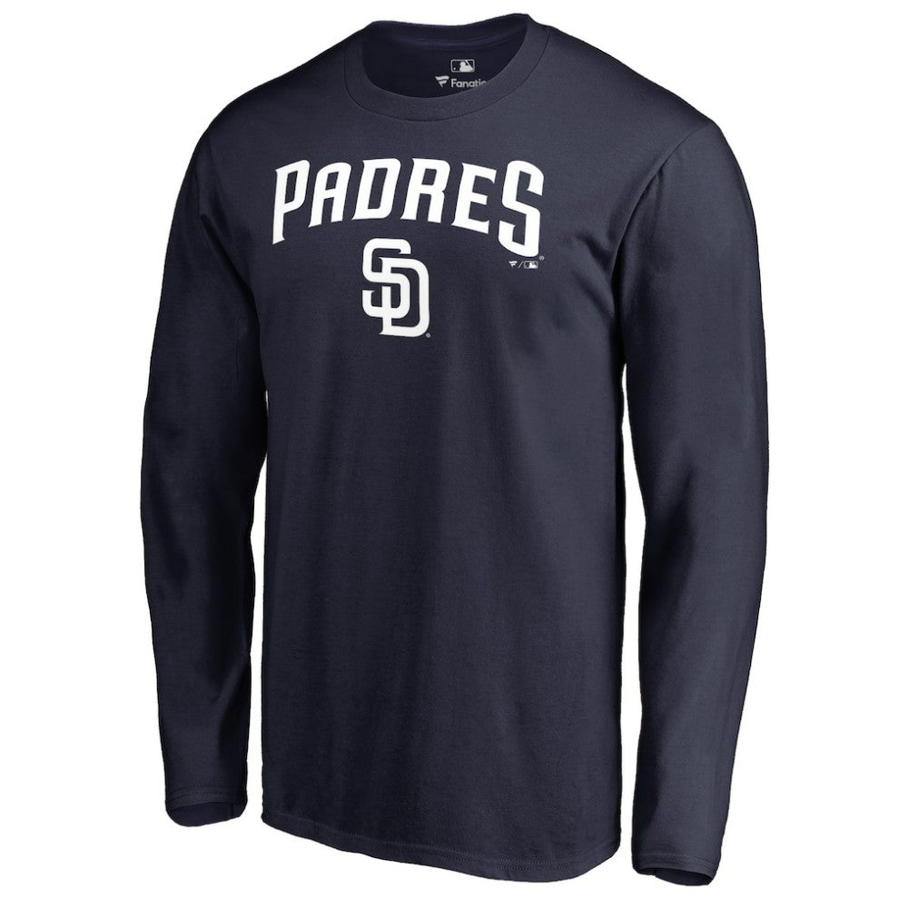 San Diego Padres Team Lockup Long Sleeve T-Shirt Near Me