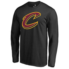 NBA - Cleveland Cavaliers Secondary Logo Long Sleeve T-Shirt - Black