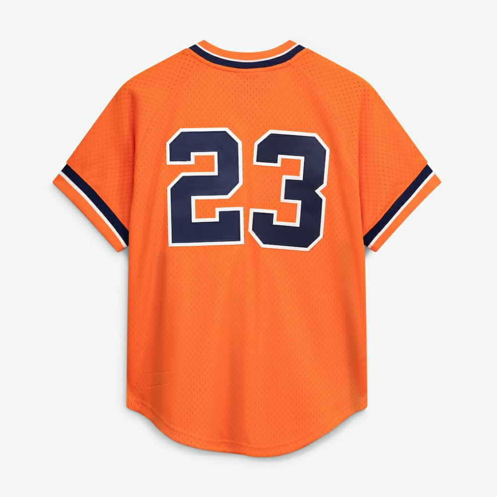 Kirk Gibson Detroit Tigers Mitchell & Ness Cooperstown Collection Mesh Batting Practice Button-Up Jersey Sale