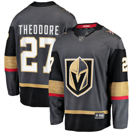 Shea Theodore Vegas Golden Knights Alternate Breakaway Player Jersey - Gray | NHL Jerseys