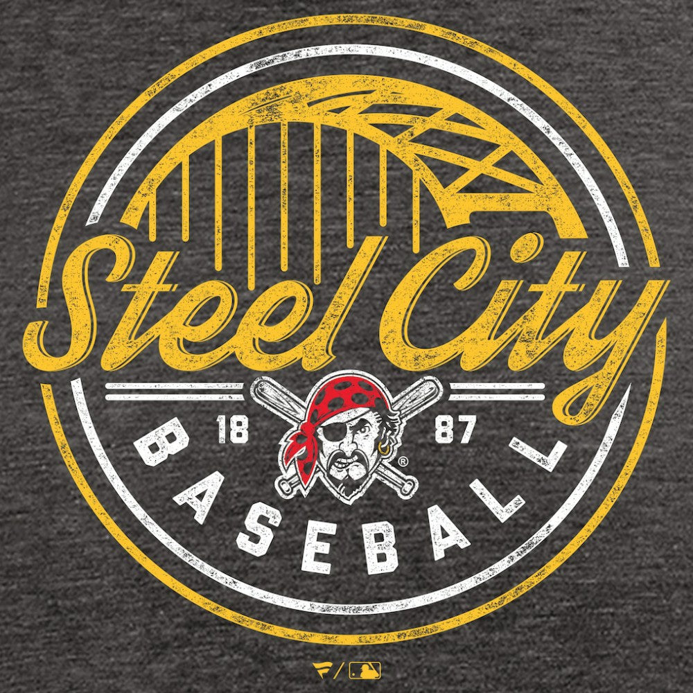 Pittsburgh Pirates Hometown Collection Steel City T-Shirt On Sale