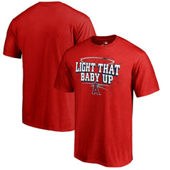 Los Angeles Angels Hometown Collection Light That Baby Up T-Shirt On Sale