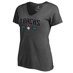 Arizona Diamondbacks Women's Hometown Collection Snakeskin V-Neck T-Shirt Online