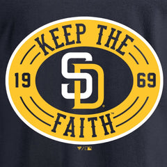 San Diego Padres Hometown Collection Keep the Faith Long Sleeve T-Shirt Lifestyle