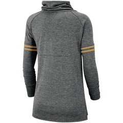 New Orleans Saints Women's Historic Marks Long Sleeve Tri-Blend Funnel Sweatshirt Black - Nike