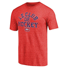 Montreal Canadiens - Hometown Collection Le Club Tri-Blend T-Shirt Red