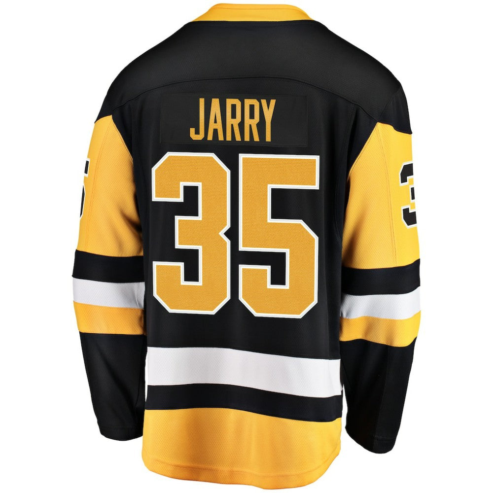 Tristan Jarry Pittsburgh Penguins Fanatics Home Breakaway Player Jersey - Black | NHL Jerseys