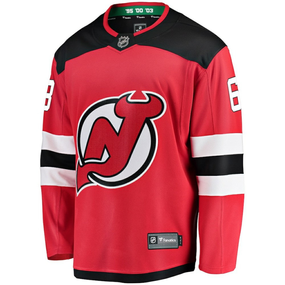 Jesper Bratt New Jersey Devils Fanatics Home Breakaway Player Jersey - Red | NHL Jerseys