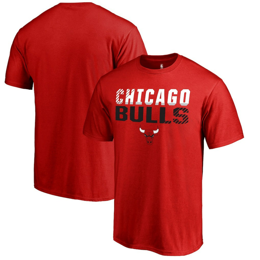 NBA - Chicago Bulls Fade Out T-Shirt - Red