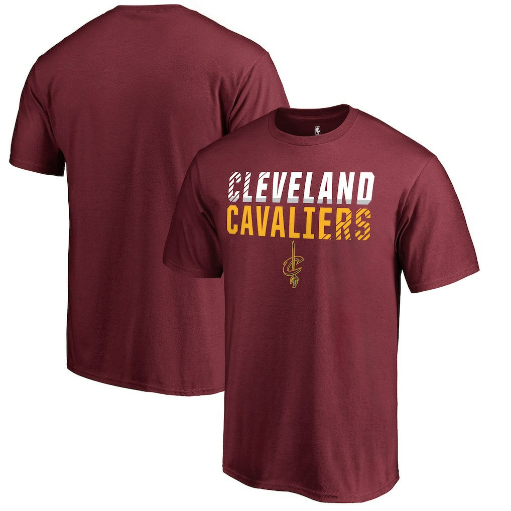 NBA - Cleveland Cavaliers Fade Out T-Shirt - Wine
