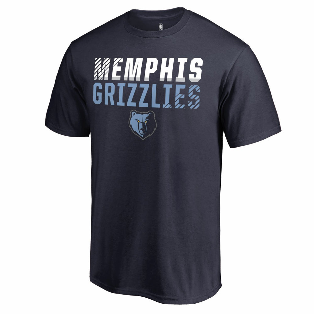 NBA - Memphis Grizzlies Fade Out T-Shirt - Navy