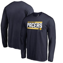 NBA - Indiana Pacers Onside Stripe Long Sleeve T-Shirt - Navy
