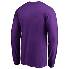 NBA - Sacramento Kings Onside Stripe Long Sleeve T-Shirt - Purple