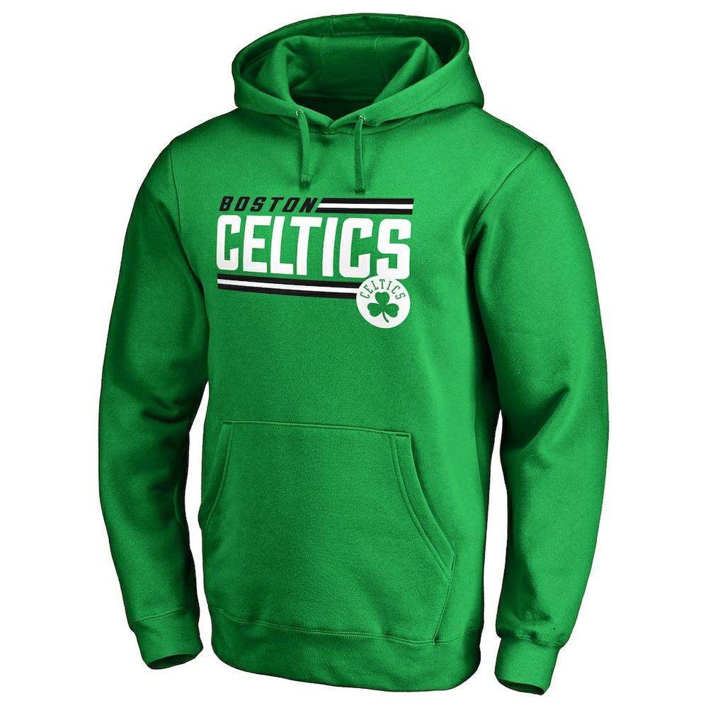 NBA - Boston Celtics Onside Stripe Pullover Hoodie - Kelly Green