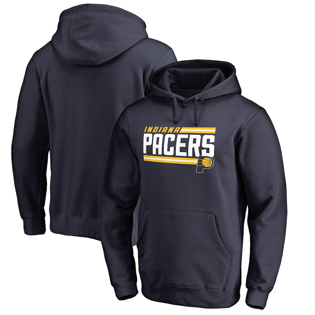 NBA - Indiana Pacers Onside Stripe Pullover Hoodie - Navy
