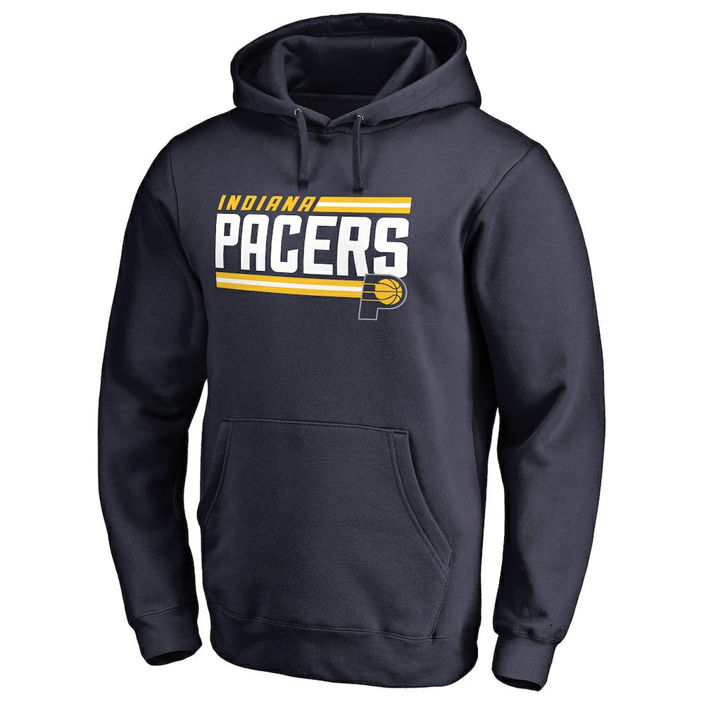 NBA - Indiana Pacers Onside Stripe Pullover Hoodie - Navy