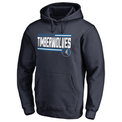 NBA - Minnesota Timberwolves Onside Stripe Pullover Hoodie - Navy