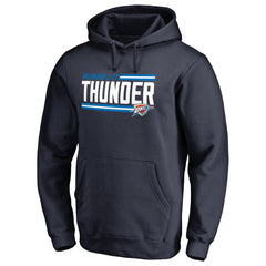 NBA - Oklahoma City Thunder Onside Stripe Pullover Hoodie - Navy