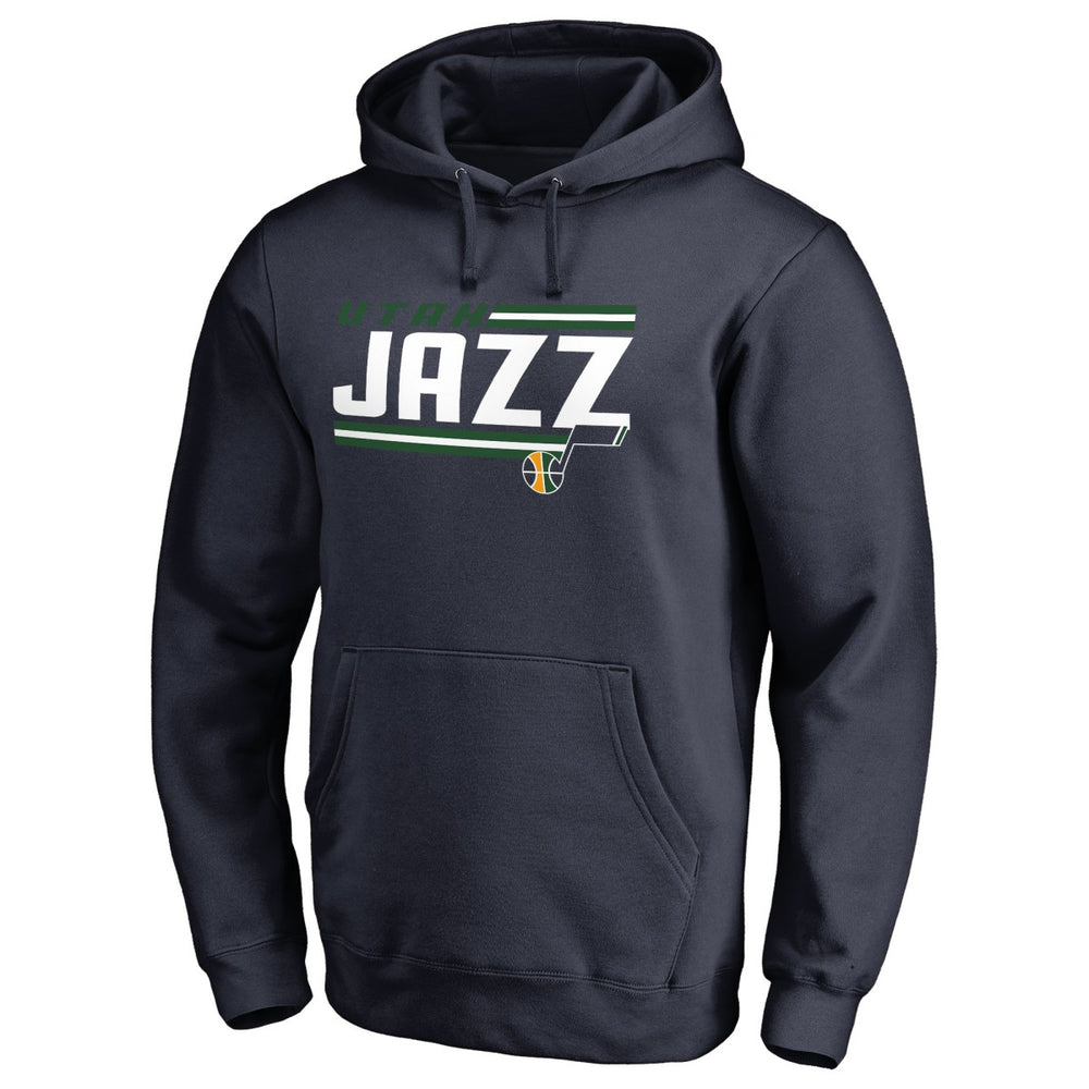 NBA - Utah Jazz Onside Stripe Pullover Hoodie - Navy