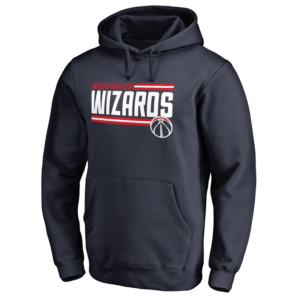 NBA - Washington Wizards Onside Stripe Pullover Hoodie - Navy
