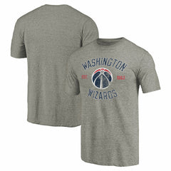 NBA - Washington Wizards Team Heritage Tri-Blend T-Shirt - Gray
