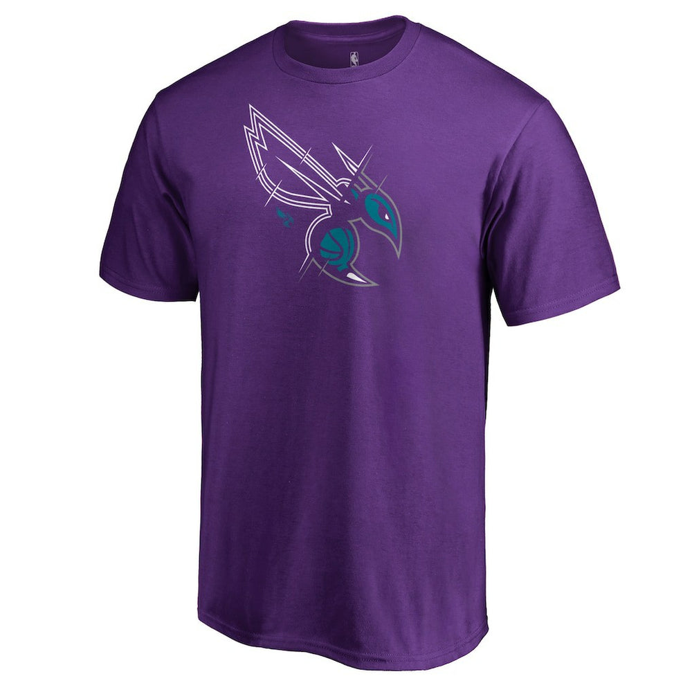 NBA - Charlotte Hornets X-Ray T-Shirt - Purple