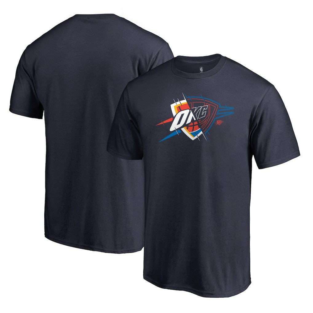 NBA - Oklahoma City Thunder X-Ray T-Shirt - Navy