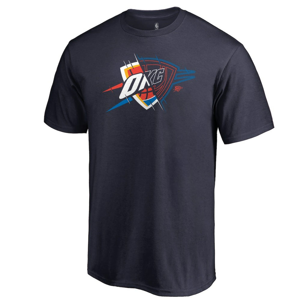 NBA - Oklahoma City Thunder X-Ray T-Shirt - Navy