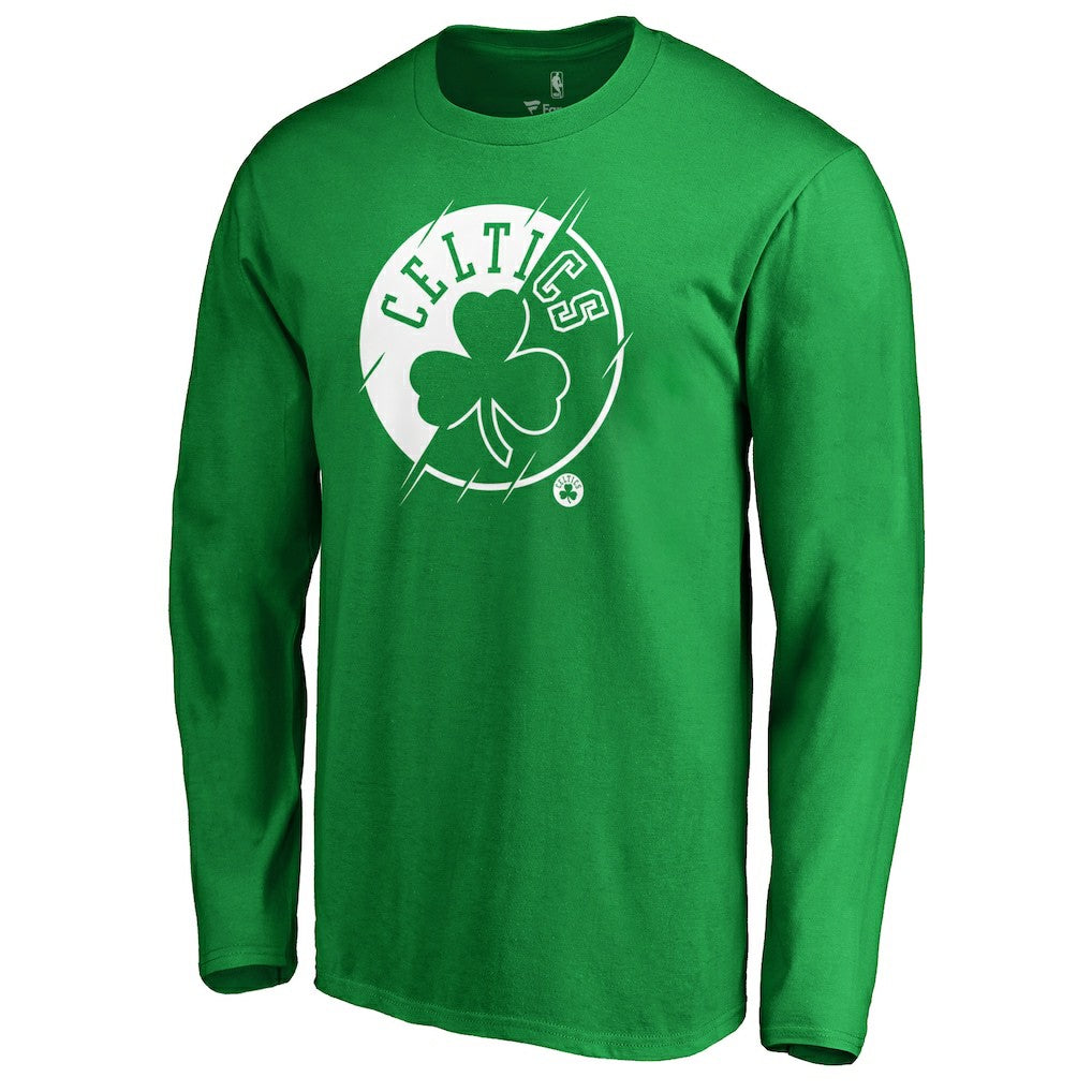 NBA - Boston Celtics X-Ray Long Sleeve T-Shirt - Kelly Green