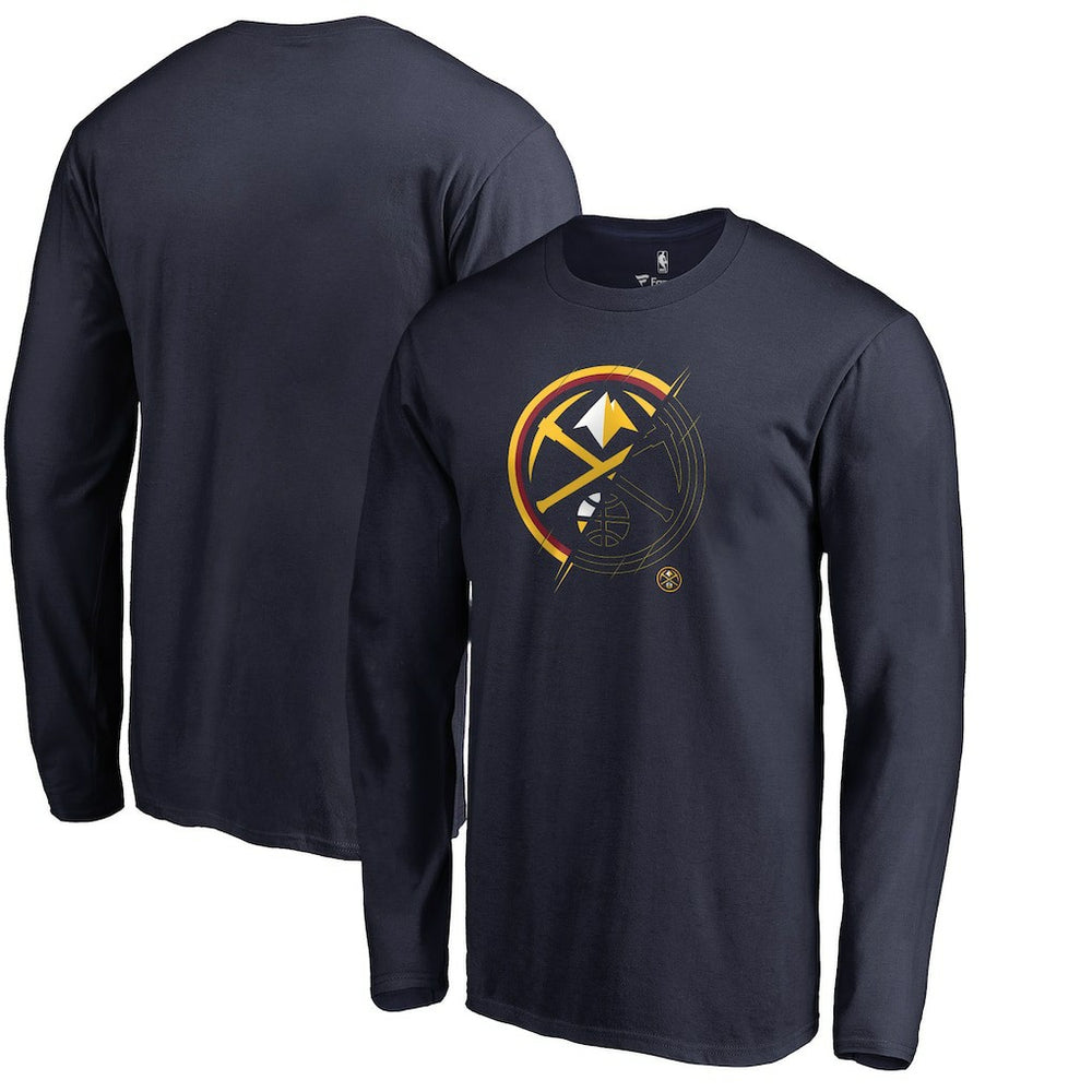 NBA - Denver Nuggets X-Ray Long Sleeve T-Shirt - Navy