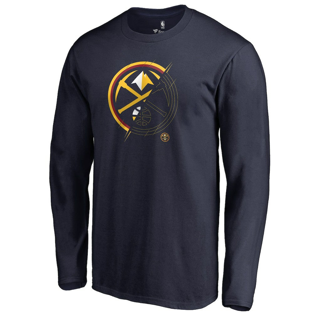 NBA - Denver Nuggets X-Ray Long Sleeve T-Shirt - Navy