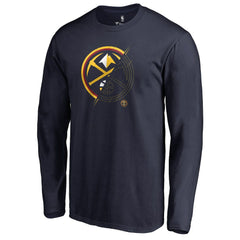NBA - Denver Nuggets X-Ray Long Sleeve T-Shirt - Navy