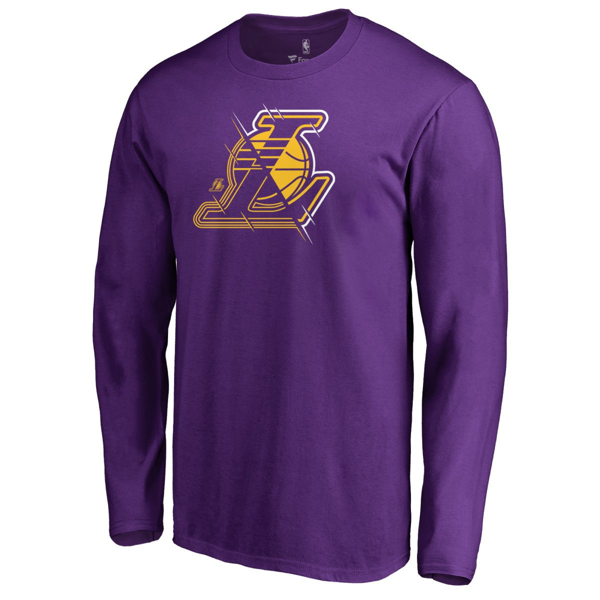 NBA - Los Angeles Lakers X-Ray Long Sleeve T-Shirt - Purple