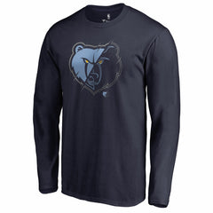 NBA - Memphis Grizzlies X-Ray Long Sleeve T-Shirt - Navy