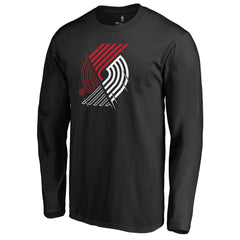 NBA - Portland Trail Blazers X-Ray Long Sleeve T-Shirt - Black